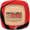 L´Oréal Paris Infaillible 24H Fresh Wear Foundation in a Powder fondotinta in polvere con un effetto opaco 120 9 g