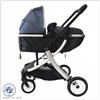 ALGI BABY CARROZZINA TRIO ITALIANINA ALGI BABY mod. C2 PASSEGGINO SEGGIOLINO ALLUMINIO