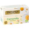 Twinings, Camomilla Biologica, 6 x 20 Filtri (120 Filtri Totali) | Gusto Delicato, Senza Caffeina, da Agricoltura Biologica