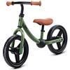 kk Kinderkraft 2WAY NEXT Bicicletta bambini 3-5 anni, Bici senza pedali, 12 polici ruote, Design sportivo, Regolazione della sella, Bloccasterzo, Montaggio facile, Struttura leggera, Verde