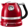 Kitchenaid Bollitore ad acqua 1,5 Litro - Artisan - Bollitore in acciaio inox con indicatore di temperatura - 2400W - Rosso Imperiale