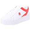 Tommy Hilfiger Sneakers Donna con Zeppa, Bianco (White), 41