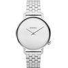 KOMONO Harlow Estate Silver Mirror Women's Japanese Quartz Analogue Watch with Stainless Steel 304L Strap