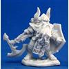 REAPER MINIATURES 1 x DAIN DEEPAXE Dwarf - Reaper Bones Miniatura per Gioco di Ruolo Guerra - 77074