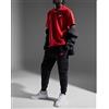 Nike Tech Fleece Joggers, Black/Dark Smoke Grey/Light Crimson