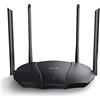 Tenda WiFi 6 AX3000 Smart WiFi Router, Dual Band Gigabit Wireless Internet Router, 3 porte Gigabit LAN, OFDMA+MU-MIMO, Parental Control+Telecomando, Easy App Setup, RX9Pro(nero)