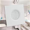 Trano Faretto da incasso a LED angolare - bianco 7 watt bianco neutro 230V GU10 - adatto per bagno, esterno IP44, vasca da bagno, cucina - design elegante - foro da 70mm - spot rotondo