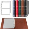 Prophila Collection Prophila Luxus-Ringbinder with 20 Sleeves for 50 banknotes