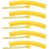 Amfrpar 5 Pezzi Protezioni per Cerchioni Protezione Cerchi in Lega Kit, Protezioni Pneumatici Moto di Gomma Protezione del Cerchio, Strumento Proteggi Cerchioni Cambio per Auto Bicicletta (Giallo)