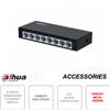 Dahua PFS3008-8ET-V2 - Switch di rete - 8 porte Ethernet 100Mbps - Switching 1.6Gbps - in metallo - Versione V2