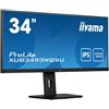 iiyama ProLite XUB3493WQSU-B5 Monitor PC 86,4 cm (34) 3440 x 1440 Pixel UltraWide Quad HD LED Nero