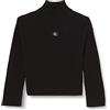 Calvin Klein Jeans Plus Label Chunky Sweater J20J222411 Maglioni, Nero (CK Black), 3XL Donna