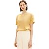 TOM TAILOR 1036798 T-Shirt, 31648-Fawn Beige, XXS Donna