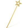 Abeillo Bacchetta magica per bambini - Bastone da fata con stella e glitter per ragazze Principessa Bacchetta Gold Angel Fairy Fata per Natale costume Carnevale festa a tema cosplay decorazione