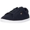 Tommy Hilfiger Sneakers in Maglia Donna Flag Lace Up Scarpe, Blu (Space Blue), 40