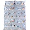 Rapport Home Winter Town - Set copripiumino natalizio per letto singolo