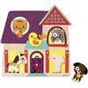 Janod J07078 Puzzle Musicale, Legno, i Miei Piccoli Amici