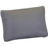 Beo LRP 70x40PY202 - Cuscino Lounge per schienale, con chiusura lampo e tessuto idrorepellente, 70 x 40 cm, colore: antracite