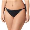 Calvin Klein Slip Bikini Allacciatura Laterale Donna Sportivo, Nero (PVH Black), L