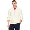 Tommy Hilfiger Cardigan Giacca in Maglia con Cerniera Uomo Zip, Bianco (Calico), 3XL