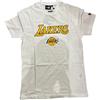 New Era T-Shirt Logo LA Lakers - White S