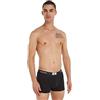 Calvin Klein Pantaloncino Boxer Uomo Cotone Elasticizzato, Nero (Black), L