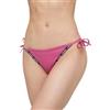 Calvin Klein Slip Bikini Allacciatura Laterale Donna Sportivo, Rosa (Pale Fuchsia), M