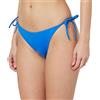 Calvin Klein Slip Bikini Allacciatura Laterale Donna Sportivo, Blu (Dynamic Blue), L