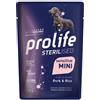 Prolife Sterilised Maiale Fresco Con Riso Cibo Umido Per Cani Adulti Taglia Piccola Bustina 100g Prolife Prolife