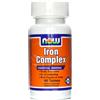 NOW Foods Complesso di Ferro 100 compresse - NOW Foods