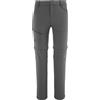 Millet - Pantaloni convertibili - Trekker Stretch Zip Off Pant M Dark Grey per Uomo - Taglia 42 FR,44 FR - Grigio