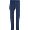 Millet - Pantaloni convertibili - Trekker Stretch Zip Off Pant M Saphir per Uomo - Taglia 42 FR,44 FR,46 FR,48 FR - Blu navy