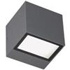 Sovil Applique Bi-emissione Mini 5,5w X2 Led 4000k Sovil Box Grafite - 99589/16