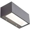 Sovil Applique Bi-emissione Media 12w Led 4000k Sovil Box Grafite - 99590/16
