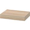 Ikea LACK 604.310.73 - Mensola sospesa da parete, effetto rovere tinto bianco, 30 x 26 cm