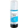 Epson : Ink-Jet Compatibile ( Rif. ECOTANK 114 C ) - Ciano - ( 70 ml ) - ( C13T07A240 )