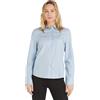 Tommy Hilfiger Blusa Donna Organic Regular Shirt Camicetta, Blu (Breezy Blue), 42