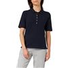 Tommy Hilfiger Maglietta Polo Maniche Corte Donna 1985 Pique Polo Regular Fit, Blu (Desert Sky), S