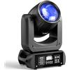 WZYBUTA 150W Teste Mobili LED RGBW Luci DJ Palco dmx512 Luce Discoteca Moving Head Spot Beam 18 Prisma per Matrimonio Bar Club Natale Halloween