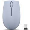 Lenovo Mouse Lenovo 300 Wireless Compact Ottico RF Wireless Ambidestro 1000dpi Blu [GY51L15679]