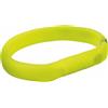 Trixie Collare Luminoso per Cani Anello Flash Usb Verde, m-l-50cm
