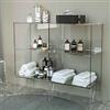 Petrozzi Glassy 90 Colonna in Plexiglass in 18 Colori - Colore: Trasparente
