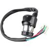 Qiilu Kit Blocco Interruttore Accensione Moto per CF188 CF500 CF600 500cc 600cc per X5 X6 ATV UTV CF800 800cc Blocco Accensione Bobina Accensione e 2 Chiavi Set