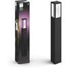 Philips Hue White and Color Ambiance Impress Piedistallo Smart per Esterni, LED Integrato, 8W, Nero
