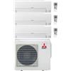 Mitsubishi Electric Climatizzatore Mitsubishi Electric Trial 9+9+9 SMART wifi 3HA50VF+HR25VFK+HR25VFK+HR25VFK
