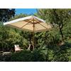 IFUORICASA My Garden Oasis Ombrellone da Giardino, 3 x 4 Metri, Beige