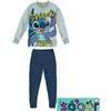 Disney Pigiama Lungo Stitch Bimbo 3-10a Disney Cod. DY40R8308