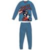 Disney Pigiama Lungo Capitan America Bimbo 3-10a Disney Cod. MV40R8310