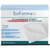 SOFARMAPIÙ MEDICAZIONI SOFARMAPIÙ COMPRESSE IN COTONE 18X40 12PZ