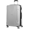 American Tourister Tracklite - Spinner M, Trolley Adulti, Argento (Silver), L 78 cm 120 L